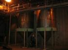 Used Approximately 5,000 gallon stainless steel tank.9' Diameter x 10'6