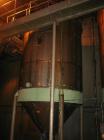 Used Approximately 5,000 gallon stainless steel tank.9' Diameter x 10'6