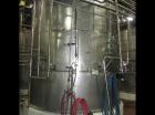 Used-Approximately 10,000 gallon stainless steel tank.11'6