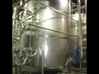 Used-Approximately 10,000 gallon stainless steel tank.11'6