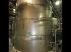 Used-Approximately 12,500 gallon vertical stainless steel tank.12'6