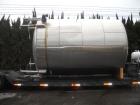 Used-14,000 Gallon Stainless Steel, Vertical Mixing Tank, Bottom Side Agitator, 23'L x 11'11