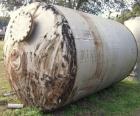 Used Tank, Approximate 5000 Gallon, Stainless Steel, Horizontal. Approximate 102