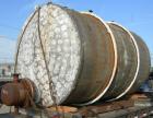 Used Tank, 6000 Gallon, 317 Stainless Steel, Horizontal. Approximately 9' diameter x 12' long, dished ends. Top entering Lightnin agitator, model 118-REC-3.2, ratio 17.40 to 1, output 100/50 rpm. 2