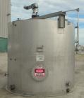 Used- Bendel Tank, 5,000 Gallon, 304 Stainless Steel, Vertical. 118