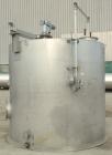 Used Bendel Tank, 5,000 Gallon, 304 Stainless Steel, Vertical. 118