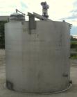 Used- Bendel Tank, 5,000 Gallon, 304 Stainless Steel, Vertical. 118