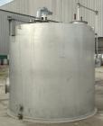 Used Bendel Tank, 5,000 Gallon, 304 Stainless Steel, Vertical. 118