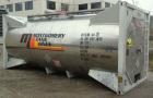 Used Sunshine Stainless Tank & Equipment Intermodal Transport Tank, 6205 gallon, 316 stainless steel, IMO Type 1. Transports both hazardous and nonhazardous liquids and solids. IM101- CTC Impact Appr...