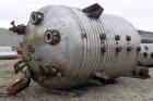 Used Canadian Pipe And Steel Fabricators Pressure Tank, 5500 Gallon, 316 Stainless Steel, Vertical. 108’’ Diameter x 128’’ straight side, dished top and bottom. Internal rated 300 psi at 200 degrees ...