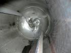 Used Canadian Pipe And Steel Fabricators Pressure Tank, 5500 Gallon, 316 Stainless Steel, Vertical. 108’’ Diameter x 128’’ straight side, dished top and bottom. Internal rated 300 psi at 200 degrees ...