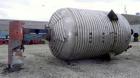 Used Canadian Pipe And Steel Fabricators Pressure Tank, 5500 Gallon, 316 Stainless Steel, Vertical. 108’’ Diameter x 128’’ straight side, dished top and bottom. Internal rated 300 psi at 200 degrees ...