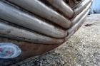 Used Canadian Pipe And Steel Fabricators Pressure Tank, 5500 Gallon, 316 Stainless Steel, Vertical. 108’’ Diameter x 128’’ straight side, dished top and bottom. Internal rated 300 psi at 200 degrees ...