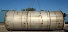 Used Tank, 17,700 Gallon, 316 Stainless Steel, Vertical. Approximate 126” diameter x 328” straight side, cone top, flat bottom. Openings top (3) 2”, (2) 3”, 4”, 6”, 12”, 16”, 18” man way with cover. ...