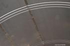 Used Tank, Approximate 22,900 Gallon, 304 Stainless Steel, Vertical. Approximate 148” diameter x 308” straight side, coned top, flat bottom. Openings top 2”, 6”, 9” hand hole with cover. Side bottom ...