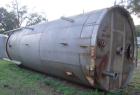 Used Tank, Approximate 16,000 Gallon Stainless Steel, Vertical. Approximate 120