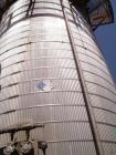 Used- Nooter Corporation, Approximately 22,000 Gallon 316L Stainless Steel Vertical Storage Tank. 12’-6” diameter x 24’ high...