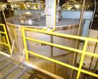 Used Northland Stainless Tank, Approximate 8000 Gallon, Stainless Steel, Vertical. Approximate 120