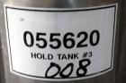 Used Northland Stainless Tank, Approximate 8000 Gallon, 316 Stainless Steel, Vertical. Approximate 126” diameter x 144” straight side, dished top & bottom. Stainless steel agitator bridge with a Ligh...
