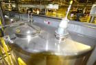 Used Northland Stainless Tank, Approximate 8000 Gallon, 316L Stainless Steel, Vertical. Approximate 120” diameter x 156” straight side, flat top, dished bottom. Internal rated 1 psi at -20 to 160 deg...