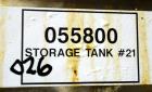 Used Northland Stainless Tank, Approximate 8000 Gallon, 316L Stainless Steel, Vertical. Approximate 120” diameter x 156” straight side, flat top, dished bottom. Internal rated 1 psi at -20 to 160 deg...