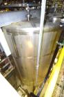 Used Northland Stainless Tank, Approximate 8000 Gallon, 316L Stainless Steel, Vertical. Approximate 120” diameter x 156” straight side, flat top, dished bottom. Internal rated 1 psi at -20 to 160 deg...