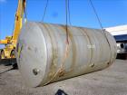 Used Tank, Approximate 13,000 Gallon, 304 Stainless Steel, Horizontal.