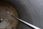 Used Tank, 10,000 Gallon, 304 Stainless Steel, Vertical.