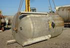 Used Tank, Approximate 5,000 Gallon, 304 Stainless Steel, Vertical.