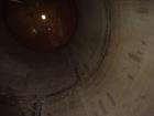 Used Tank, Approximate 5,000 Gallon, 304 Stainless Steel, Vertical.