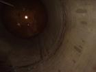 Used Tank, Approximate 5,000 Gallon, 304 Stainless Steel, Vertical.