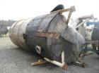 Used-Omni Fab Tank, 5,000 Gallons, T316 Stainless Steel, Vertical.  Approximately 84