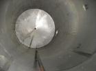 Used-Omni Fab Tank, 5,000 Gallons, T316 Stainless Steel, Vertical.  Approximately 84" diameter x 204" straight side, flat to...