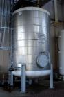 Used: Mueller tank, 5000 gallon, 316L stainless steel, vertical. 102