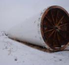 Used-60,000 Gallon Stainless Steel Paul Mueller Silo