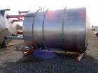 Used Perry Products Tank, 5,200 Gallon, Model VCCX, 304 Stainless Steel, Vertical. Approximate 106