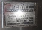 Used Perry Products Tank, 5,200 Gallon, Model VCCX, 304 Stainless Steel, Vertical. Approximate 106
