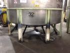 Used Perry 10,400 Gallon 316 Stainless Steel Storage Tank.