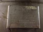 Used Perry 10,400 Gallon 316 Stainless Steel Storage Tank.