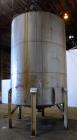 Used Perry Products Tank, 5,600 Gallon, Model VCWX, 316 Stainless Steel, Vertic