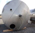 Used Perry Products Tank, 5,200 Gallon, Model VCWX, 304 Stainless Steel, Vertical. Approximate 106