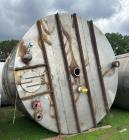 Used Perry Products 10,000 Gallon Stainless Steel Tank – Skirt Mounted, Flat Top & Bottom