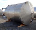 Used- Perry Products  5,200 Gallon Tank, Stainless Steel, Vertical.