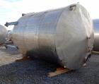Used Perry Products  5,200 Gallon Tank, Stainless Steel, Vertical.
