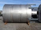 Usado- Tanque de productos Perry, 5,200 galones, acero inoxidable 304, vertical. Aproximadamente 106' de diámetro x 132' de ...