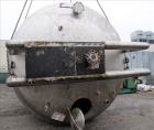 Used Precision Stainless Mixing Tank, 10,000 Gallon, 316L Stainless Steel, Vertical. Approximate 144