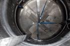 Used Precision Stainless Mixing Tank, 10,000 Gallon, 316L Stainless Steel, Vertical. Approximate 144