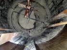 Used Precision Stainless Mixing Tank, 12,000 Gallon, 316L Stainless Steel, Vertical. Approximate 144