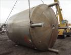 Used- Precision Stainless Mixing Tank, 10,000 Gallon, 316L Stainless Steel, Vert