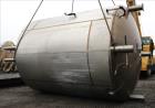 Used Precision Stainless Mixing Tank, 12,000 Gallon, 316L Stainless Steel, Vertical. Approximate 144